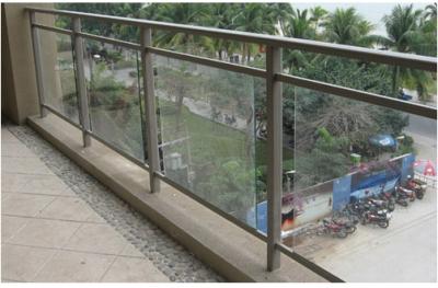 锌钢玻璃栏杆